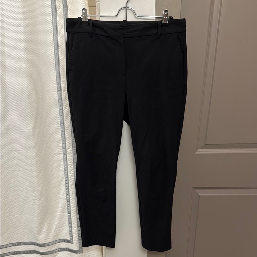 J. Crew Black Cropped Ankle Pants